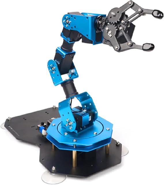 Hiwonder xArm ESP32 Robotic Arm Open Source Robot Support MicroPython Programming with Sensors for Secondary Development Kit (with ESP32)