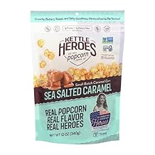 Kettle Heroes Sea Salted Caramel Corn Popcorn, 12 OZ