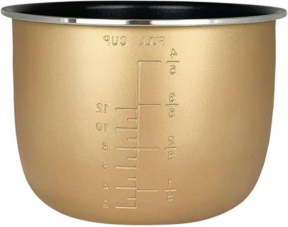 6L Non-Stick Inner Pot for Electric Pressure Cooker | Direct Fit, Easy Food Release, Quick Clean, Even Heating