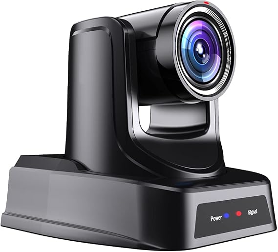 SMTAV PTZ Camera with 3G-SDI, HDMI and IP Streaming Outputs, 20X + 16X Zoom, Video Conference Live Streaming Camera for Broadcast, Conference, Events, Church and School