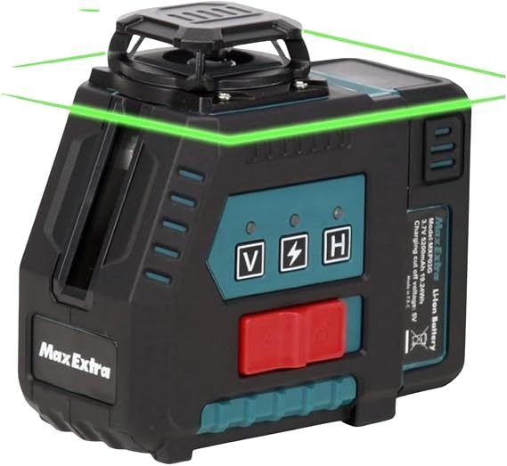 Max Extra MXP03G 360° Yataylı Çapraz Lazer Hizalama