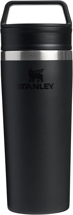 STANLEY Cafe-To-Go Travel Mug, 16 oz, Black 2.0