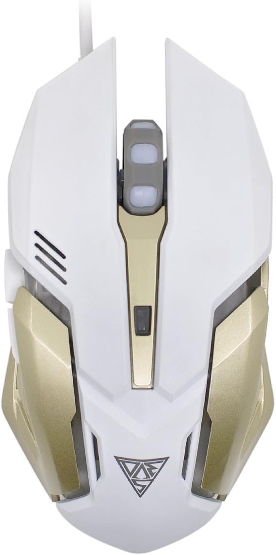 BlueSea Optical Gaming Mouse 6 Button USB Wired White