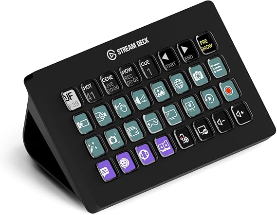 Elgato Stream Deck XL Advanced Studio Controller, 32 Keys