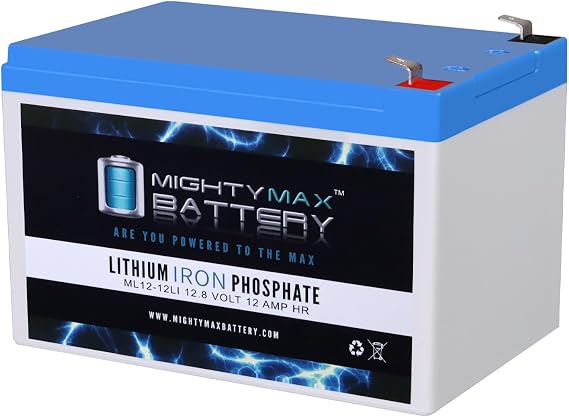 Mighty Max Battery 12V 12Ah Lithium Battery Replaces Daiwa 500 Electric Fishing Reel