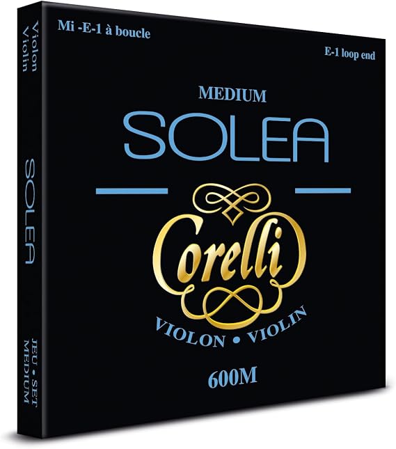 Corelli Violin strings Solea Set with E string loop end 600M