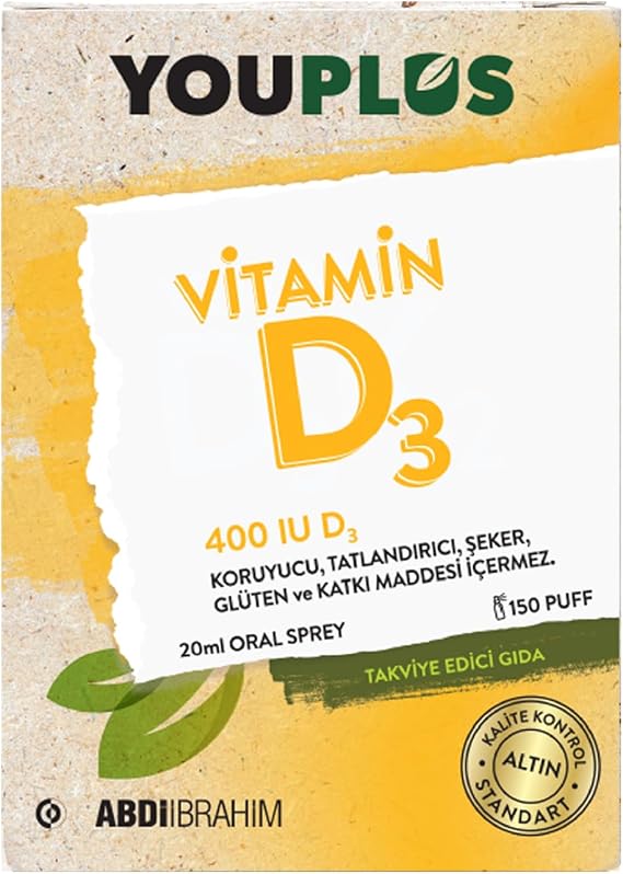 Youplus Vitamin D3 400 IU Oral Drops 20 ML