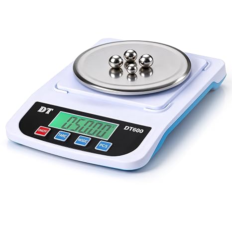 Digital Lab Scale 1000g x 0.01g Scientific Scale Precision Electronic Balance Laboratory Analytical for Experiment, Jewelry, Kitchen, Food, Coffee, Precise Measurement(UK Plug)