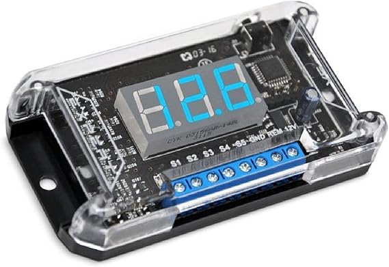 EXPERT VS1 Voltmeter Sequencer 5 Output Protection Against Low High Voltage Connects to Vehicle Amplifier Automotive Car Audio Systems