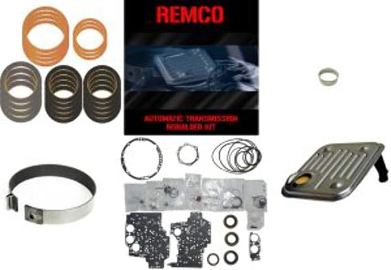 4L80E 4L85E [97-UP] Automatic Transmission Rebuild Kit-Full Overhaul with Clutches Front Band Pump Bushing & Filter