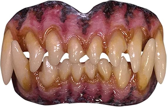 Trick Or Treat Studios Bitemares Adult Costume Teeth - Wolf