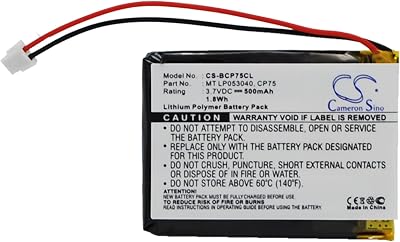 Battery Replacement Compatible for BINATONE iDect X2i, iDect X2i Single, iDect X2i Twin,