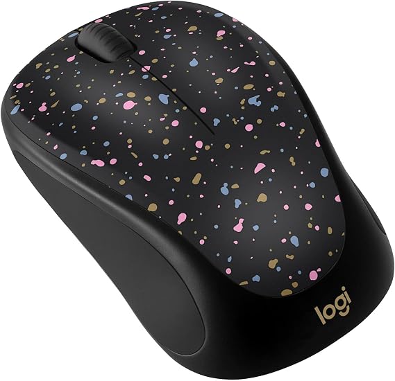 Logitech Mouse - Wireless - Speckles