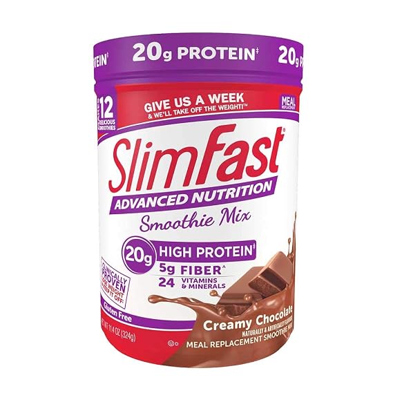 Slimfast Advanced Milk Chocolate Smoothie, 11.01 Ounce - 2 per case.