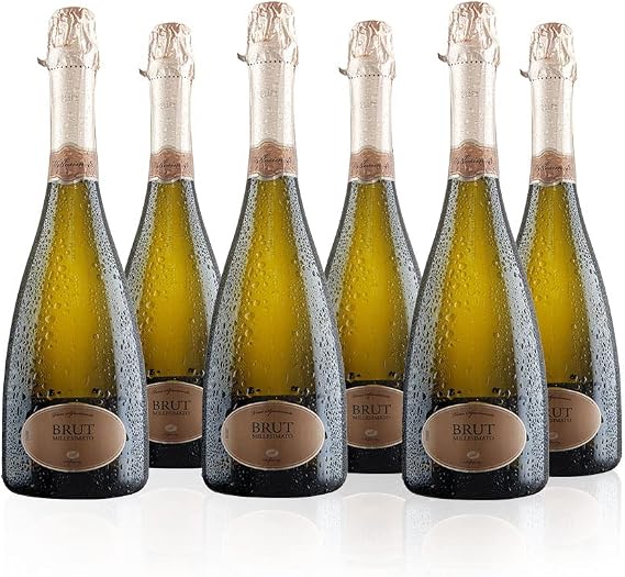 Virgin Wines - Italian Fizz Selection - 6 Bottles (75cl) - Premium Spumante from Italy