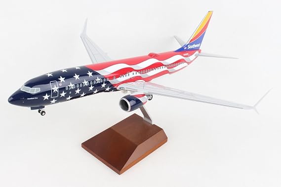 Boeing 737-800 Southwest Airlines Freedom One Desktop Display Airplane Model Scale 1/100
