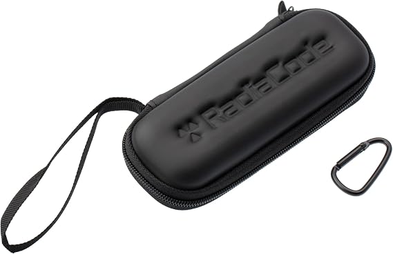 Radiacode Hard Protective Case for Radiation Detector EVA Protective Cover with Wrist Loop & Carabiner Custom Fit 102/103 / 103G /110 Rugged Dustproof Shell Accessory