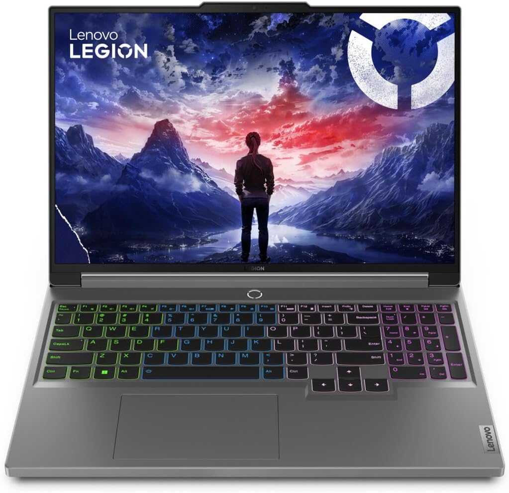Lenovo Legion 5 16IRX9 2024 Gaming Laptop 16 WQXGA IPS 165Hz 16-Core Intel i7-14650HX 16GB DDR5 1TB SSD NVIDIA GeForce RTX 4060 8GB GDDR6 Wi-Fi 6E RGB Backlit Keyboard Win11 Home wONT 32GB USB