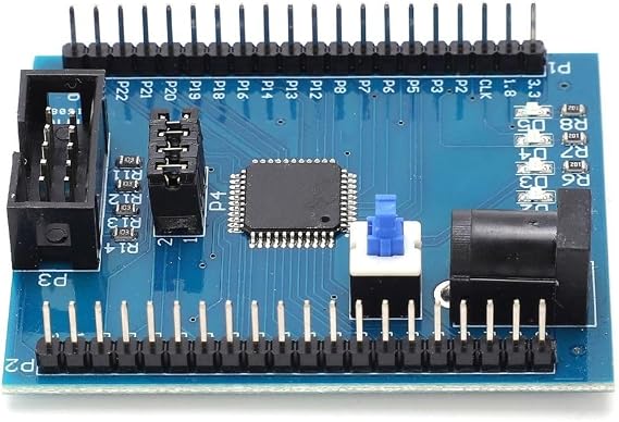 XC9572XL Development Board - CPLD Learning Kit Printed Circuit Modules with JTAG Interface and 4 Programmable LEDs for Embedded Systems