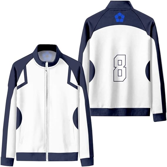 Adult Cosplay Costume Unisex Jacket Tracksuit Jersey Jacket Hoodie Sweatshirt Top Halloween