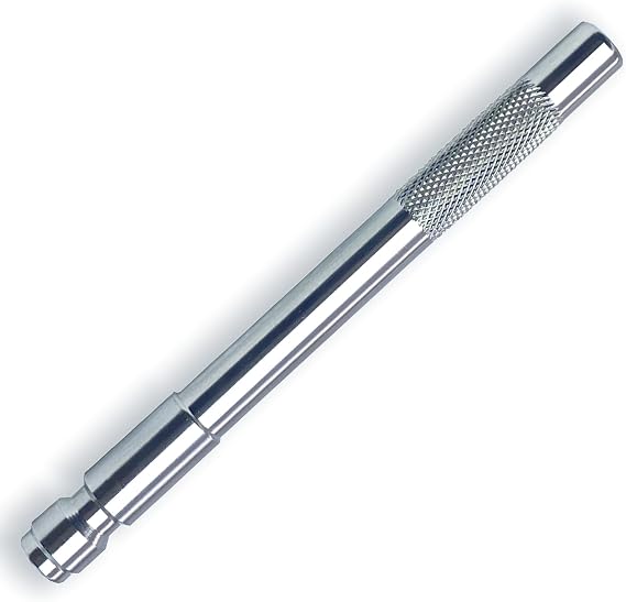 304 Stainless Steel Pressure Washer Long Range Chemical Nozzle 1Pack | For Shooter Tip Power Washer High Pressure Remote Chemical Nozzle for 1/4'' Quick Connects 2000 to 6000 Psi Pressure Washing
