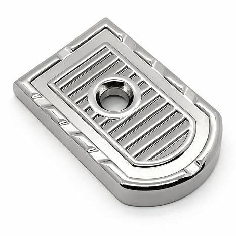 2 Pack Magazine Floor Plates for Taurus PT-92 Series Metal Nickel-Plated Base Plates Rigid Pattern Design