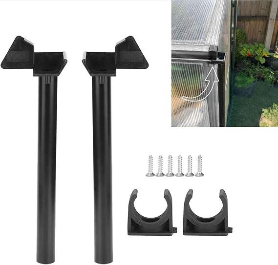 HEITIGN Greenhouse Rainwater Gutter Rainwater Collection System Butt Down Pipe Kit Rain Diverter Catching Collection System Recycle Rainwater Drainage Downpipe Accessory Supplies