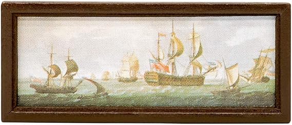 Odoria 1/12 Miniature Framed Art Wall Picture Painting Dollhouse Accessories