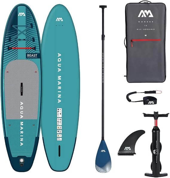 Aqua Marina Beast Inflatable Stand Up Paddle Board (iSUP) 320cm Length 3m