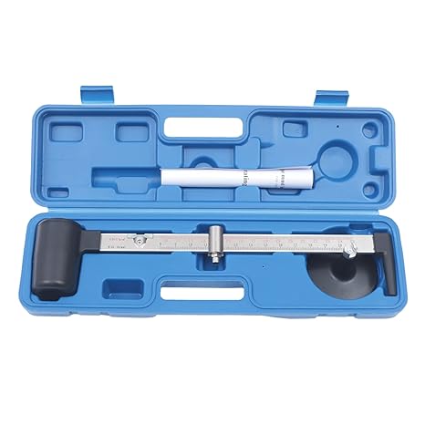 LYNICESHOP Mud Hydrometer, Mud Test Tool Double Scales Mud Hydrometer Mud Gravity Balance Hydrometer Liquid Densimeter Double Scales Double Measuring Accuracy Mud Test Tool for Road Construction Sites