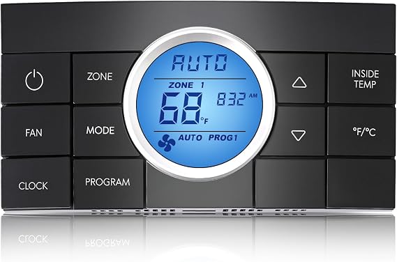 3314082.000 Multi-Zone 10-Button Thermostat Compatible with Dometic CCC2