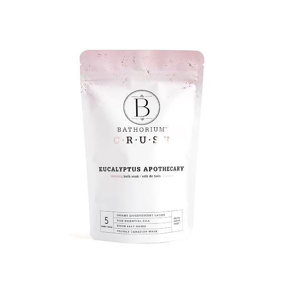 Bathorium Eucalyptus Apothecary Crush Bath Soak, 21 oz