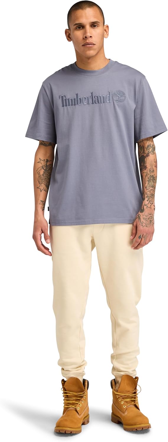 Timberland Men's Embroidery Tonal Ss Tee