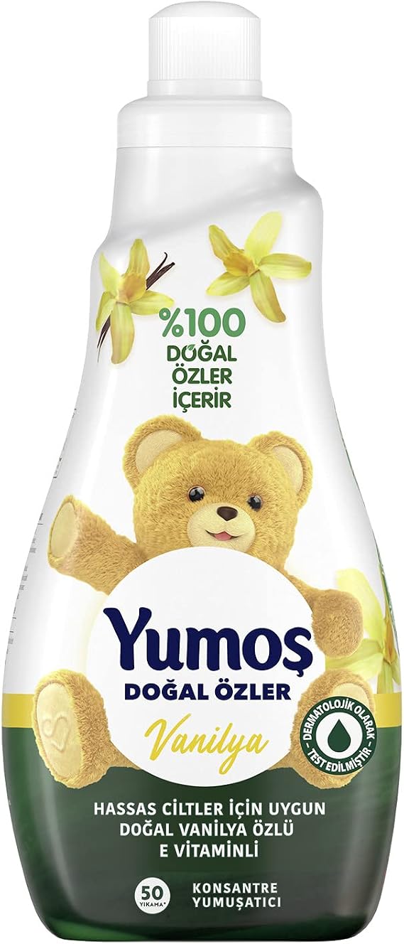 Soft Concentrated Laundry Softener Vanilla 1200 ml 50 Wash 1 Piece