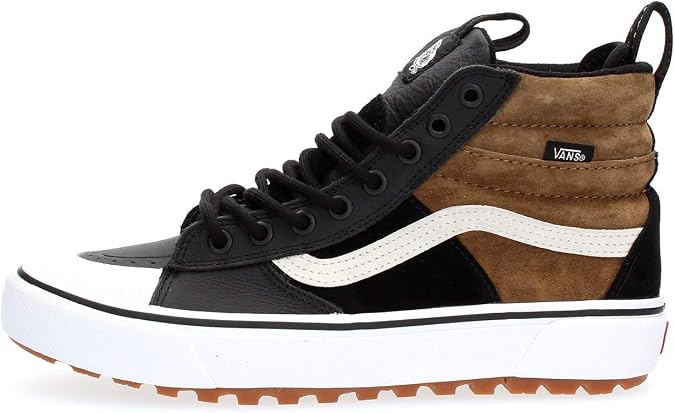 Vans Sk8 Hi MTE Shoe in Black and True White