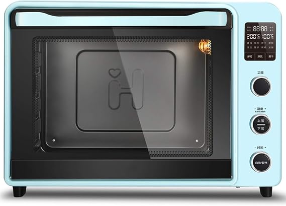 Large-Capacity Smart Electric Oven - Multifunctional Countertop Microwave Oven With Automatic Features And Old-Fashioned Charm