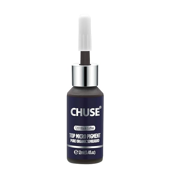 CHUSE PMU Eyebrow Pigments 0.4oz/12ml (T201 Black Coffee)