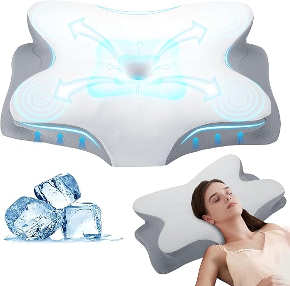 Cervical Memory Foam Pillow - Ergonomic Neck Pillow