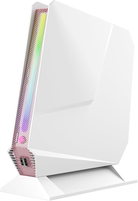sinbun Mini Gaming PC, 13Th Gen Intel Core I9-13900HK, RTX 4060 8G Gaming Computer with RGB Lights, 32GB DDR5 RAM, 1TB PCIe4.0 SSD, Triple 4K