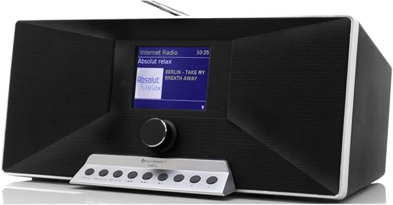 Soundmaster IR3500SW Internet Radio DAB+ Bluetooth Spotify UNDOK App Control