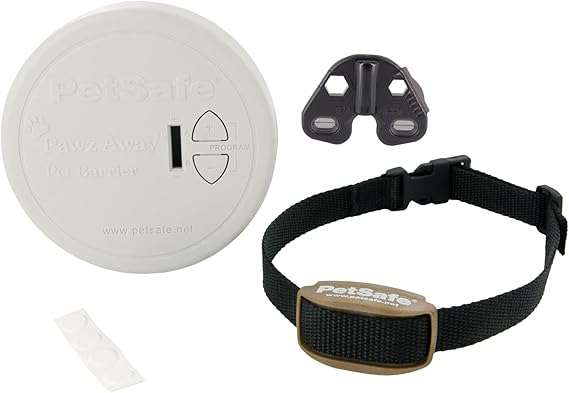 PetSafe Pawz Away Indoor Wireless Pet Barrier, Electric Training System for Dogs & Cats with Receiver Collar