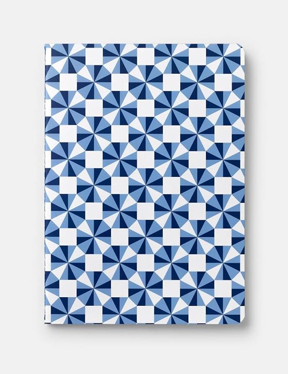 Gio Ponti Tile Small Sewn Lined Notebook