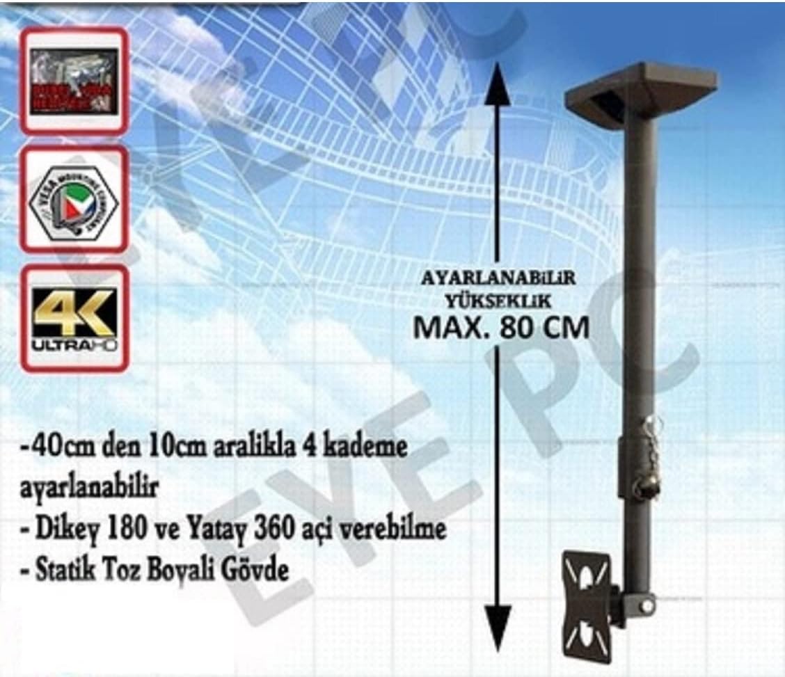 LG compatible Samsung compatible 22 24 28 30 32 Inch LCD Led TV Ceiling Hanger Apparatus
