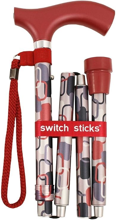 Switch Sticks Folding Walking Cane For Women & Men