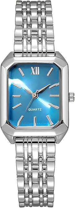 BESTKANG Watches for Women Wrist Watches Steel Strap Womens Watch Casual Fashion Simple Square Quartz Wristwatch