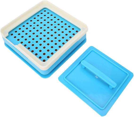 Manual Capsule Machine, 100 Holes Capsule Filling Machine for Size 1 Size 2 Size 3 Capsules Empty Optional Capsule Easy to Use Making Machines for Hospitals Clinics Stores Laboratories Family (Size3)