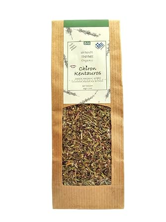 Greek Organic Bio Herb Thyme from Mount Pelion Greece - GMO/Caffeine Free 35gr - 1.24oz