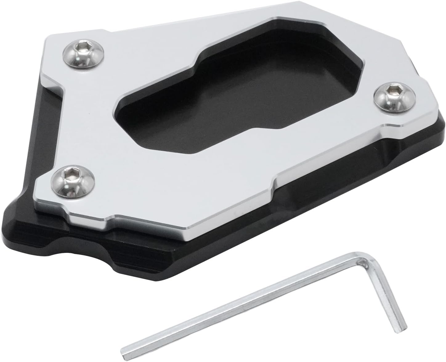 Motorcycle Side Stand Extension Plate, Side Kickstand, Replacement for BMW R1200GS LC 13-16 / R1200GS Adventure LC 14-16