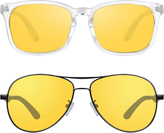 GQUEEN Night Driving Glasses