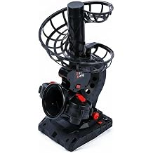 Automatic Baseball Pitching Machine for Practice, Throws Curveballs & Straight Balls, Solo Training Ball Launcher for Beginners, Backyard Use